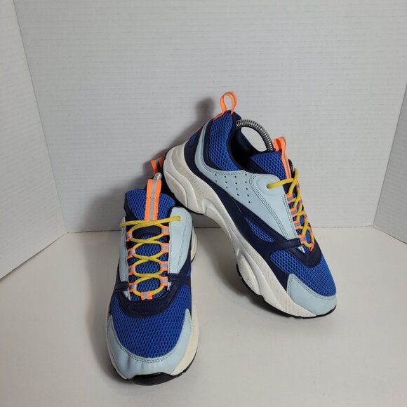 Dior Homme Blue, Light Blue, Orange, White Sneakers Men\'s Size 8 / 41 main image 15